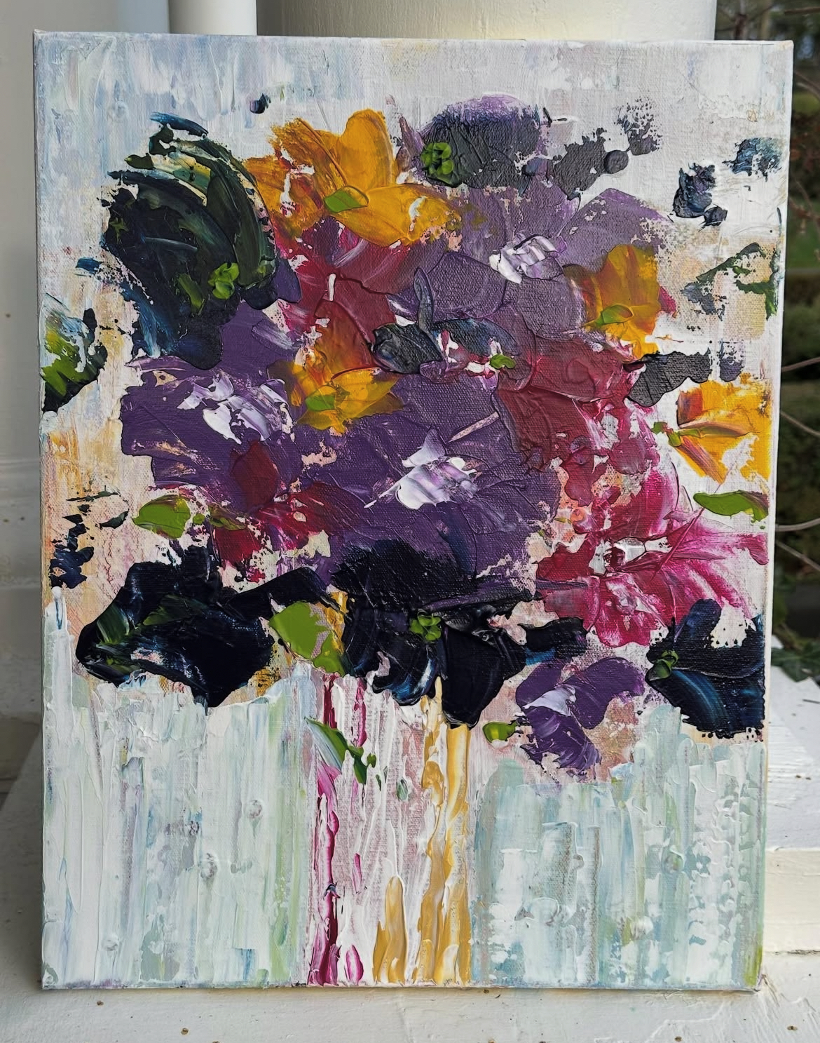 Ballet, 14 x 18 acrylic on canvas